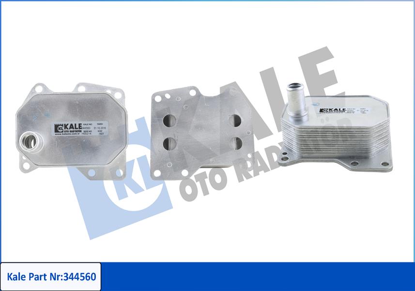 YAĞ SOĞUTUCUSU FORD TRANSİT 06> V347-V363 (2.2/2.4 TDCI) (PETEK KAĞIT FİLTRE)
