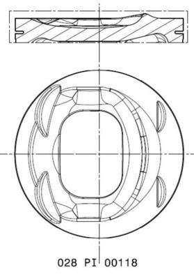 (X) Motor Piston+segman