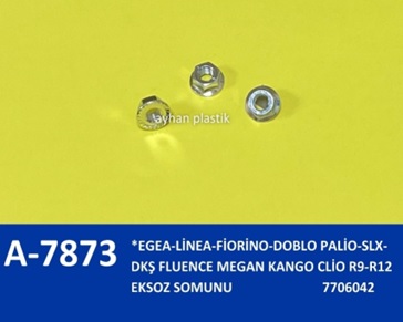 Eksoz Somunu Egea-linea-fiorino-doblo Palio-slx-dk...