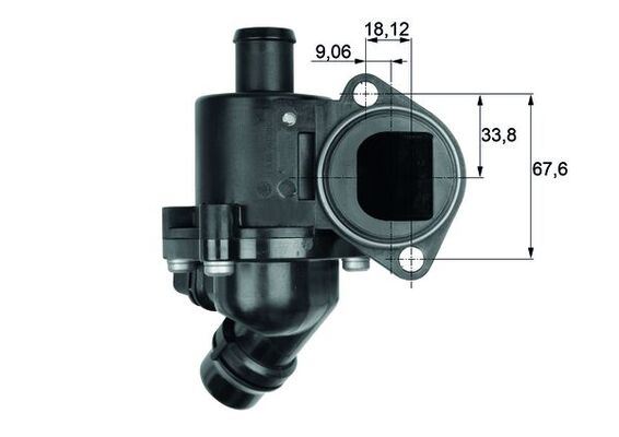 Termostat (Komple) PASSAT-A4 2.0FSI (105C)