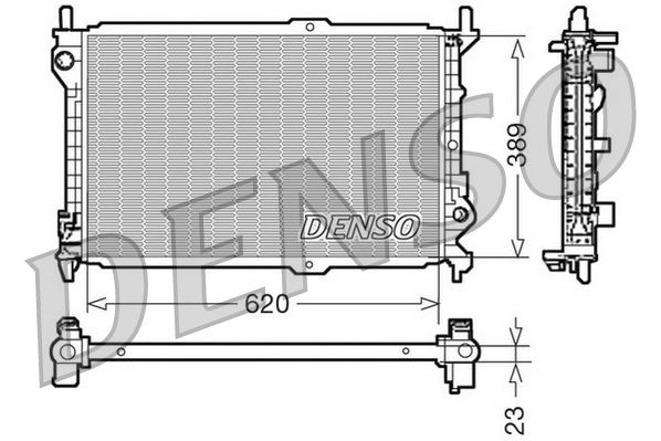 Motor Su Radyatörü Connect 1.8TDCI 75 90PS 03>0...