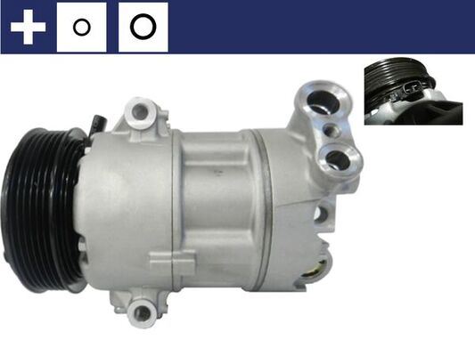 KLİMA KOMPRESÖRÜ FIAT EGEA 15> 500L 12> 1.3D MTJ 1.6 (12V 6 KANAL 110 MM)