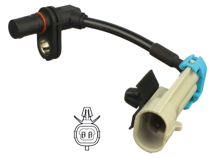ABS TEKERLEK HIZ (DEVİR) SENSÖRÜ ÖN ANTARA 06=> CHEVROLET CAPTIVA 06=> 2.0-2.2-2.4