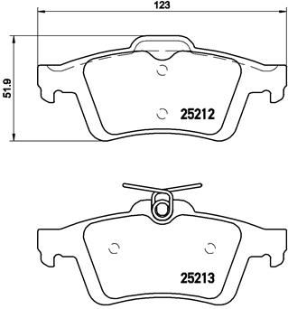 ARKA BALATA FOCUS II CMAX 03> CONNECT 02> LAGUNA III 07> OPEL VECTRA C 02> SIGNUM 03> CITROEN C5 08> PEUGEOT P508 10>18