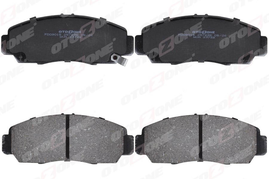 ÖN FREN BALATA HONDA CIVIC 1.6L R16A2 R16B2 VTEC sedan (FD6 FB7 kasa) 06-16 / 1.8L R18A2 (FD7 kasa) 06-12