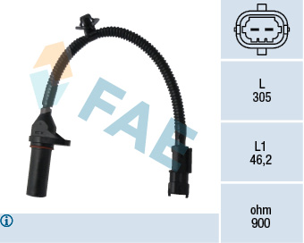 KRANK MİLİ SENSÖRÜ HYUNDAI ACCENT BLUE 10-> / ELANTRA G4FG 11-> / İ20 İ30 G4FA G4FC 06-> / İX35 TU CSON G4FD 11-> / KIA CEED CERATO G4FA G4FC 07-12 / RIO G4FA 12-17 / SPORTAGE G4FD G4FJ T-GDI 09->