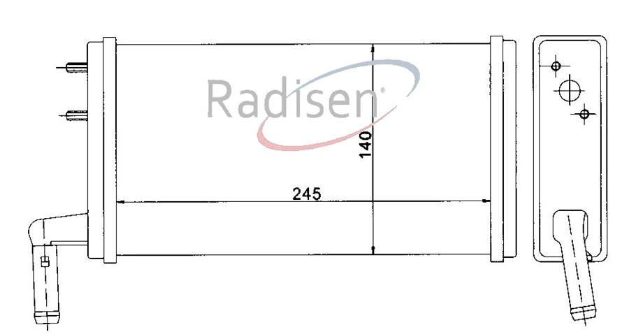 Kalorifer Radyatörü Tofaş Murat 131 Mechanical 245...
