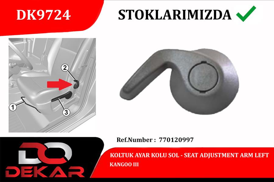 Koltuk Ayar Kolu L