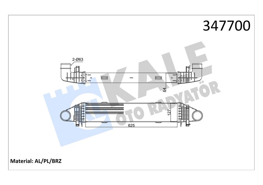 TURBOSARJ RADYATORU MERCEDES M271 OM646 W204 S204 W212