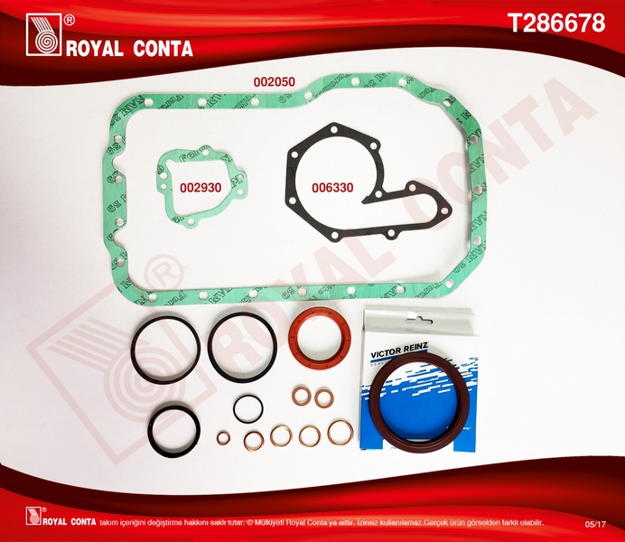 Motor Alt Takım Conta (Skt Keçeli) Lgn 1.8-MGN 2.0...