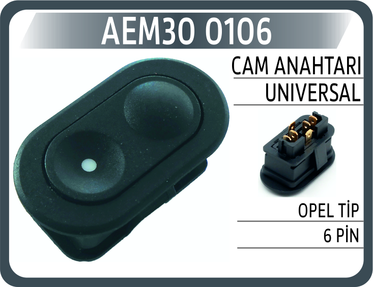 Cam Anahtarı Universal