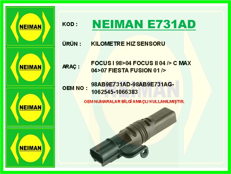 Kilometre Hiz Sensörü