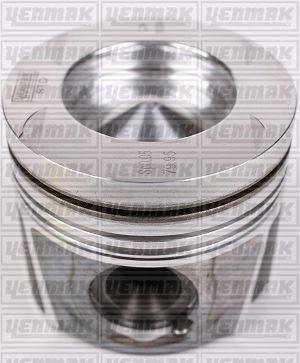 PISTON + SEGMAN STD 80.00mm MERCEDES OM622 W447 . RENAULT R9M 1.6 dCi MEGANE TALISMAN TRAFIC NISSAN QASHQAI X-TRAIL NV300