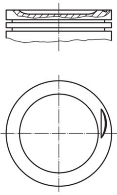 (X) Motor Piston+segman