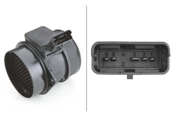 HAVA HACMİ ÖLÇME CİHAZI.5-KUTUPLU.CİTROËN C5-C8/FİAT ULYSSE/LANCİA PHEDRA/PEUGEOT 406-607-807