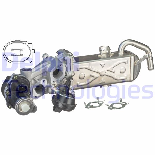 Egr (Valfi) Soğutucu CADDY-JETTA-GOLF6-PASSAT-SUPE...