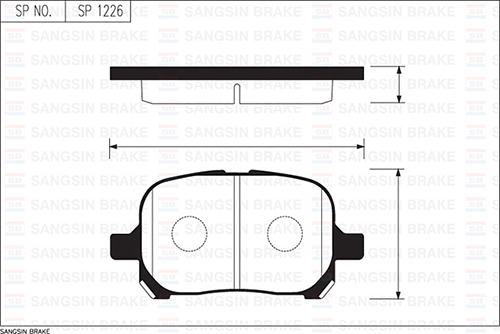Ön Balata Camry (V20) 2.2-3.0 24V (96-01)