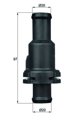 Termostat Komple 75C