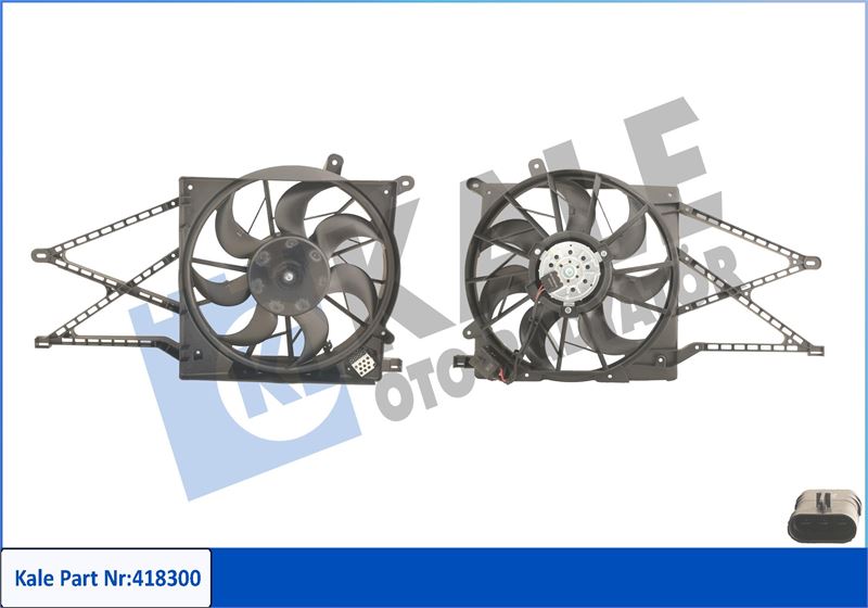 RADYATÖR FAN MOTORU (DAVLUMBAZLI) ASTRA G 98>ZAFIRA A 1.2/1.4 16V 1.6I 98>