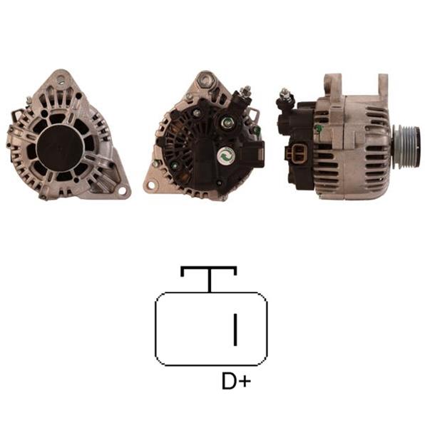 Alt. Alternatör 12V 120 Amp