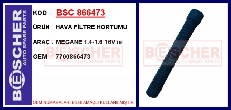 Hava Filtre Hortumu