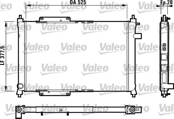 (X) Radyatör Klimali Rover 400 1.4 1.6 2.0 (95-00) ...