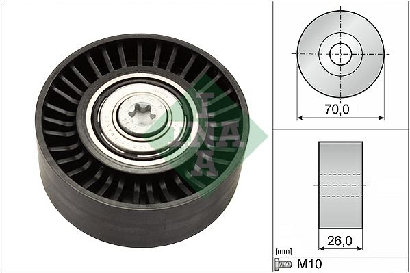 ALTERNATÖR GERGİ RULMANI ASTRA H-VECTRA C-ZAFIRA-SIGNUM 1.9CDTI-DOBLO-BRAVO II-LINEA 1.6D (KLİMALI)