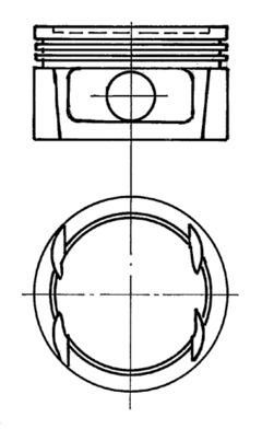(X) Motor Piston+segman Std C2.0 XE-4V