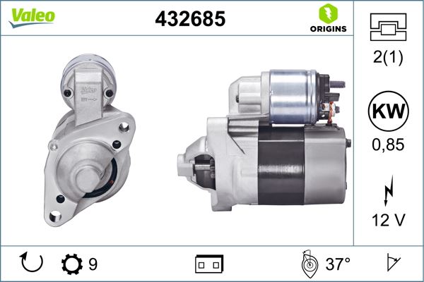 Marş Motoru 12V 9DİŞ