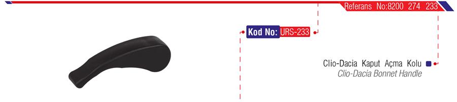 Motor Kaput Kilidi Açma Kolu