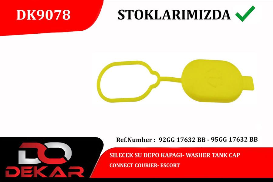 Cam Yikama Su Depo Kapağı