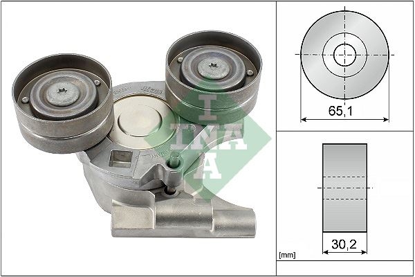 ALTERNATÖR GERGİ RULMANI (KÜTÜKLÜ) 100-125-135-140-155 PS TRANSIT V-363 14> RANGER 2.2 11=> (A.ÇEKER)