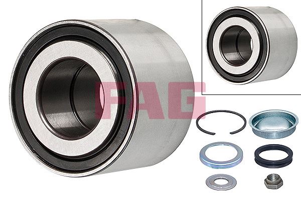 Arka Teker Rulmanı (Kit) P106 II 96> P206 98&g...