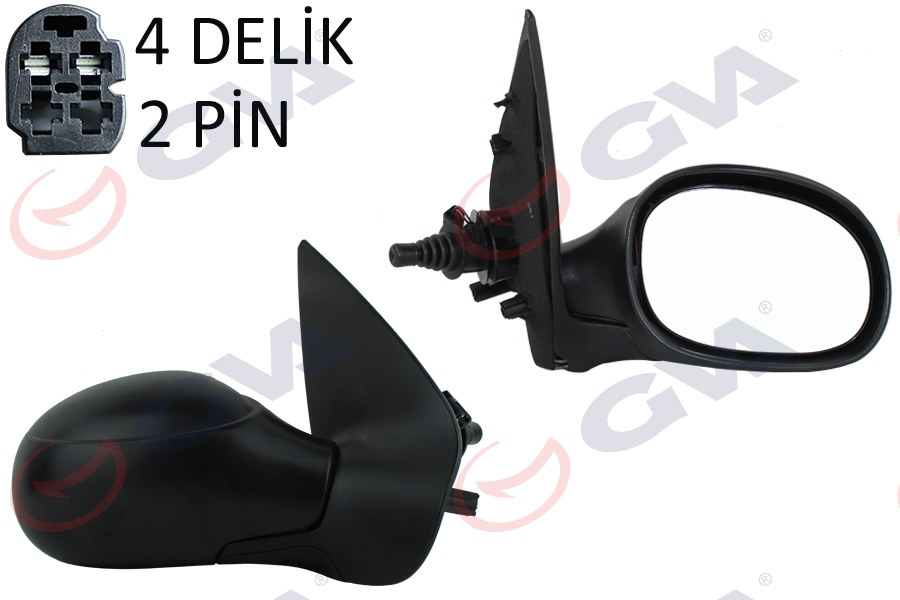 Dış Dikiz Aynası Sağ 206 98> Mekanik+isitmali+s...