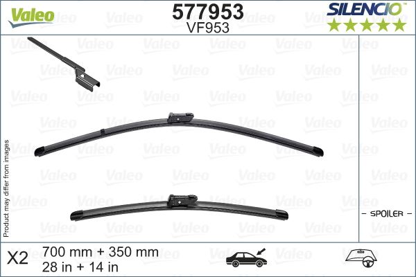 Valeo Silencio X-trm Flat Blade