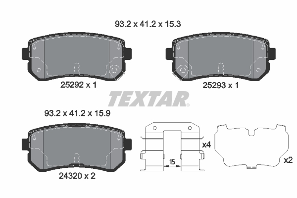 Fren Balatası Arka TUCSON-İ30-İX35