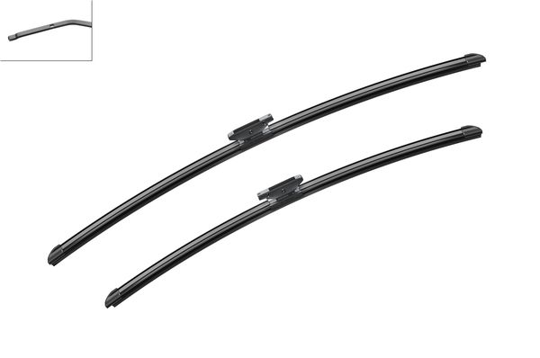 Aerotwin Silecek 75+65cm (Flatblade-muz Tipi) Scen...