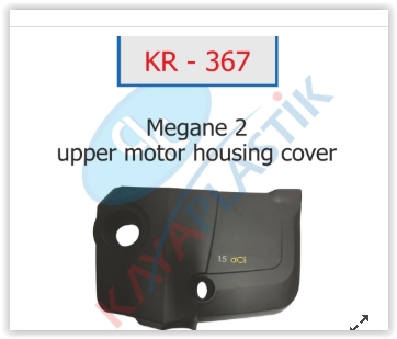 (X) Motor Üst Muhafaza Kapağı Mgn 2