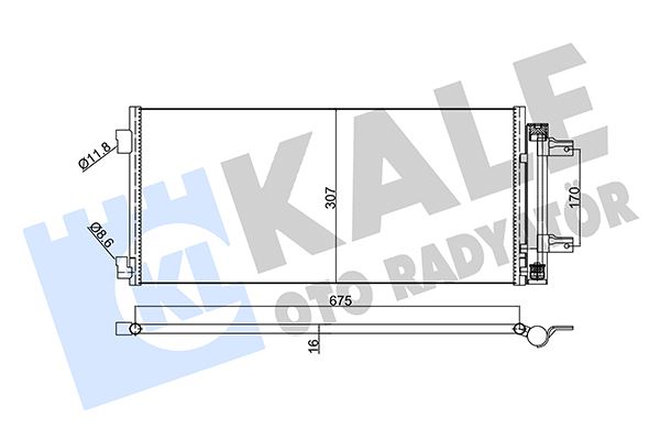 KLİMA RADYATÖRÜ (KONDANSATÖRÜ) OPEL ASTRA K 15>22 (AL/PL/BRZ)