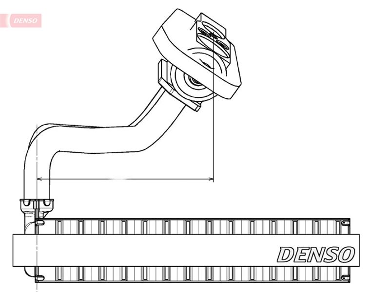 Evaporator. Air Conditioning Abarth