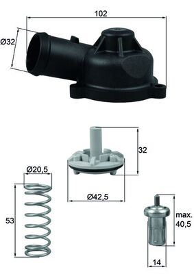 Termostat Keçeli