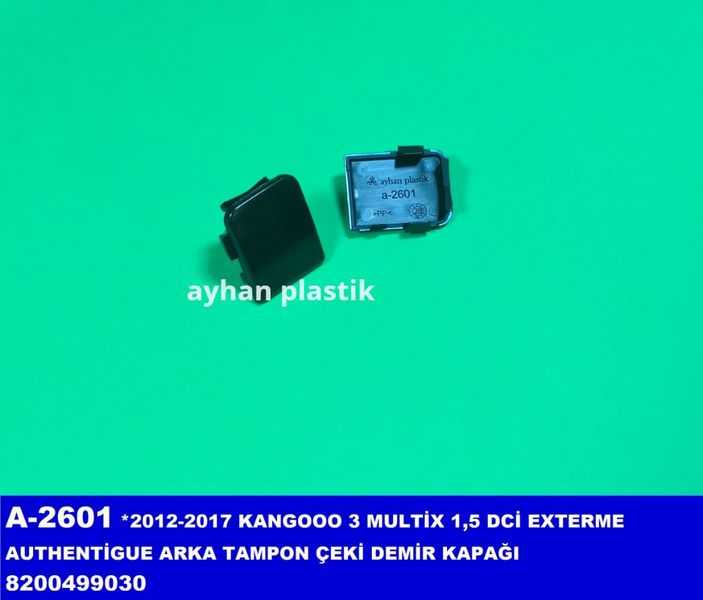 Arka Tampon Çeki Demir Kapağı