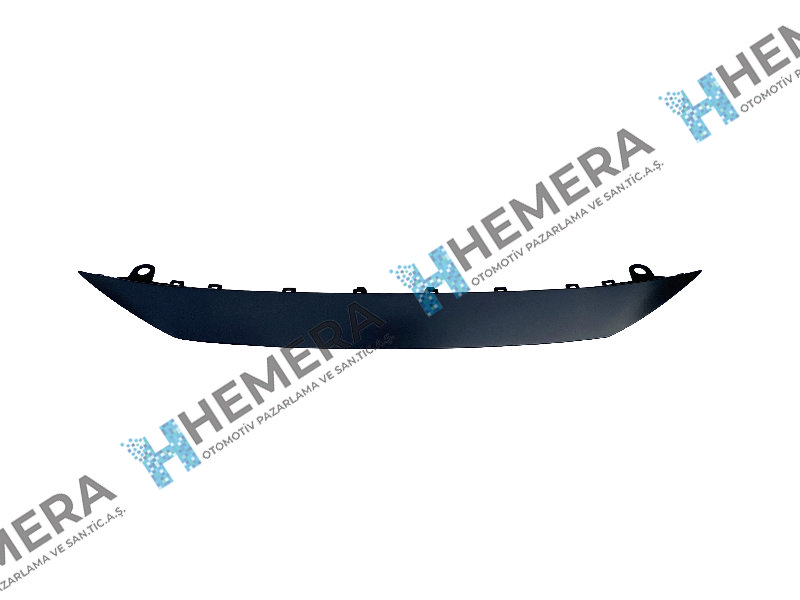Tampon Çitasi Ön Üst Mat Siyah