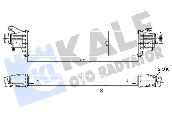 TURBO INTERCOOL RADYATÖRÜ OPEL CORSA E 14>19 1.3 CDTI B13DTE-DTC-DTN-DTR