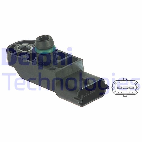 BASINÇ SENSÖRÜ (MAP SENSÖRÜ) RENAULT CLIO III-IV MEGANE II-III-IV SYMBOL III 14> DACIA DUSTER 10> MASTER III 10>TRAFIC II 06>NISSAN QASHQAI 14>JUKE 10>0.9TCe 1.2TCe 1.5dCi 1.9dCi 2.0dCi 2.5dCi