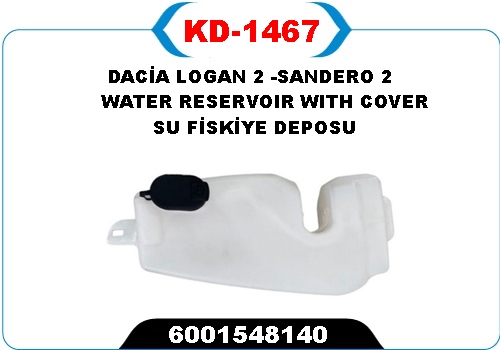 Su Fıskiye Deposu (Kapakli) Logan-sandero-duster