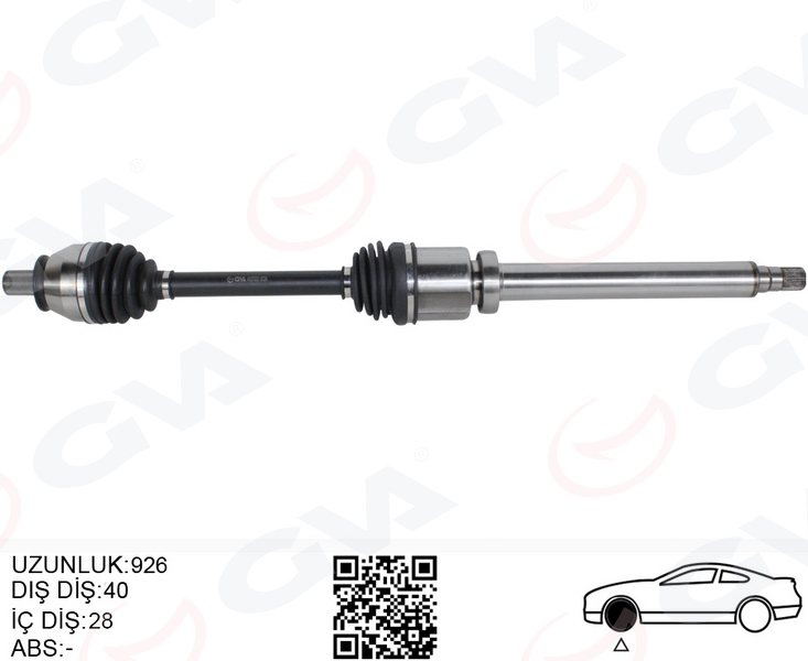 ON AKS KOMPLE SAG MONDEO IV 2.0 TDCI 07>14 OTOM.