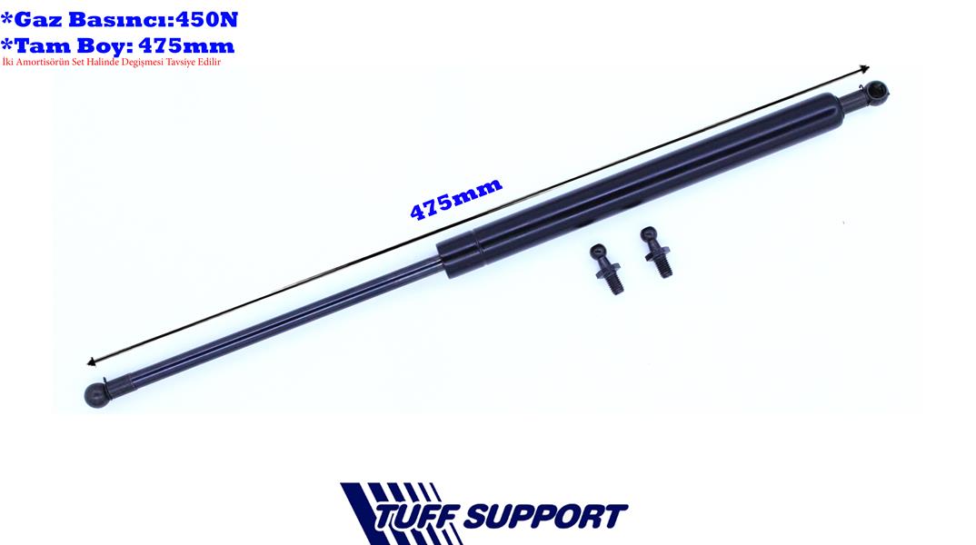 Bagaj Amortisörü Daewoo Lanos 97 02 Gazli