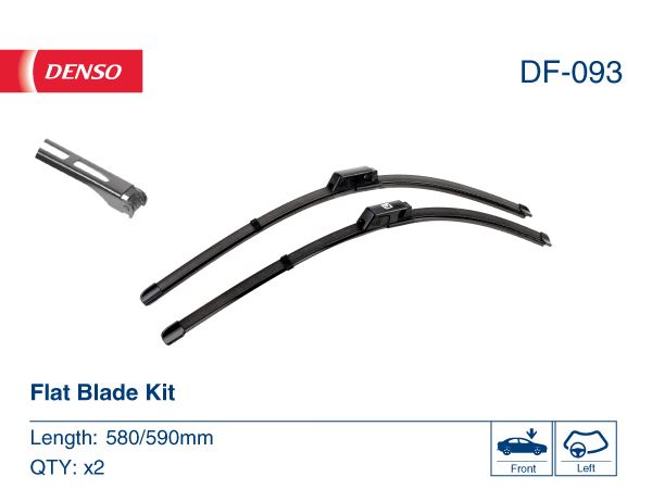 Flat Wiperblade Oe Kit 580/590