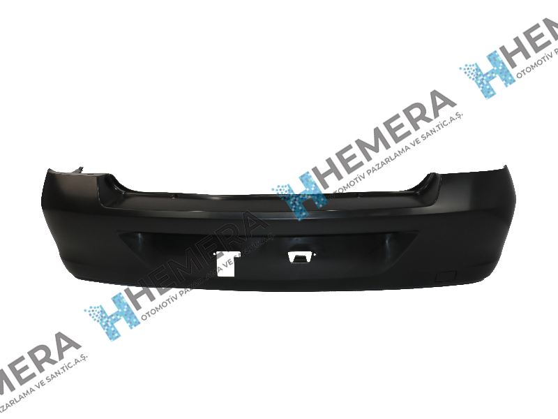 Tampon Arka Mat Siyah
